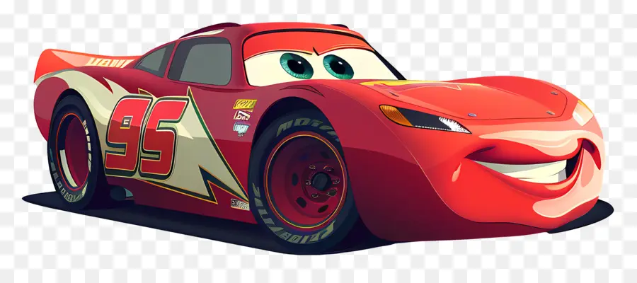 Lightning Mcqueen，Pixar Mobil PNG