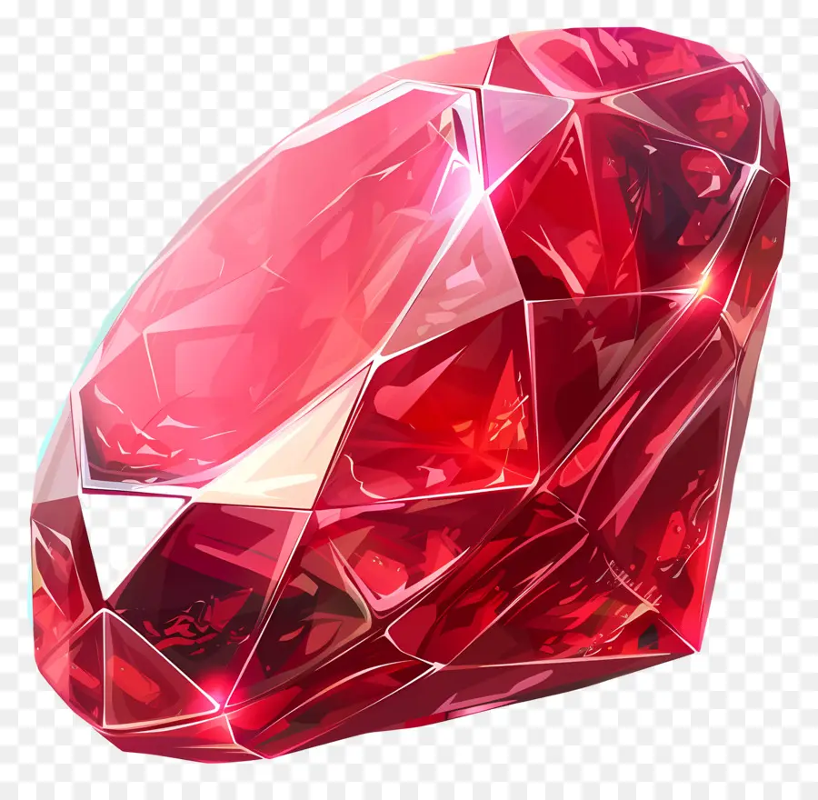 Batu Ruby，Batu Permata Merah PNG