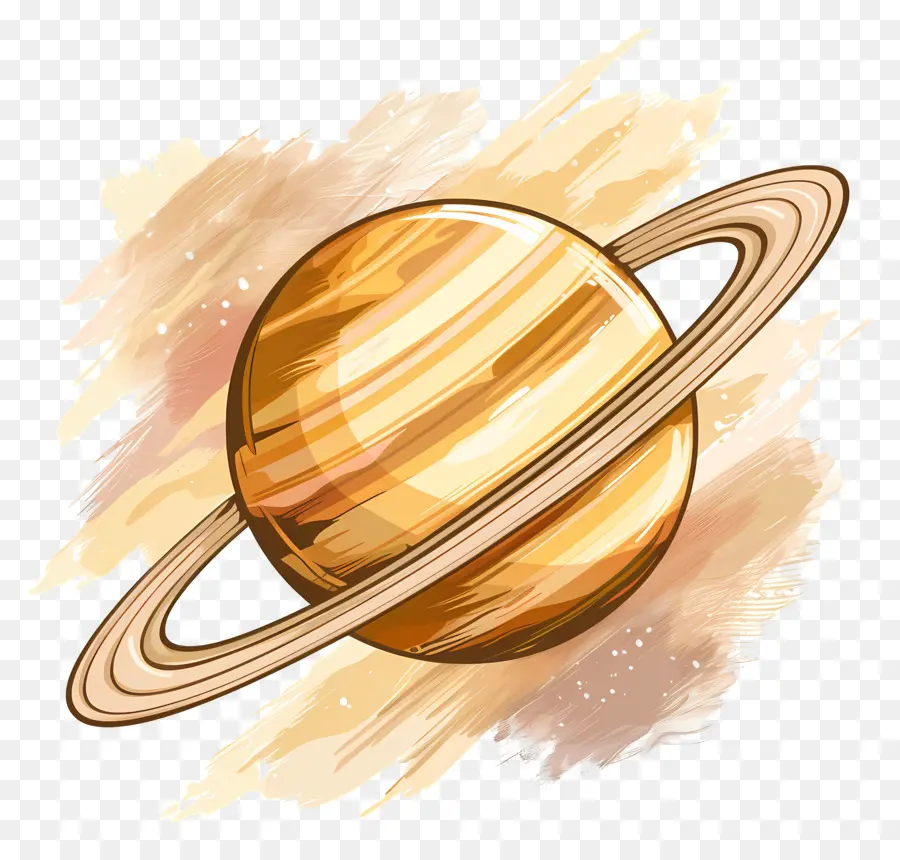 Saturnus，Planet Saturnus PNG