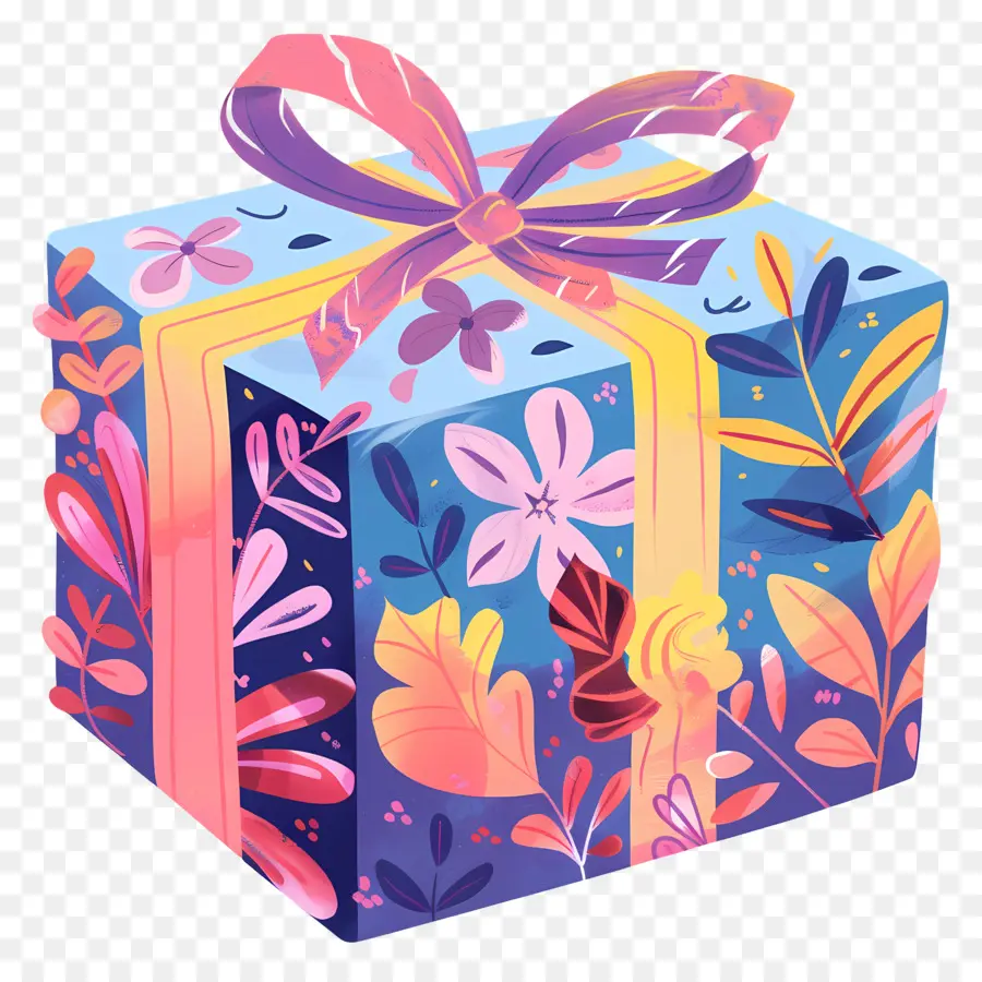 Kotak Hadiah，Pita Pink PNG