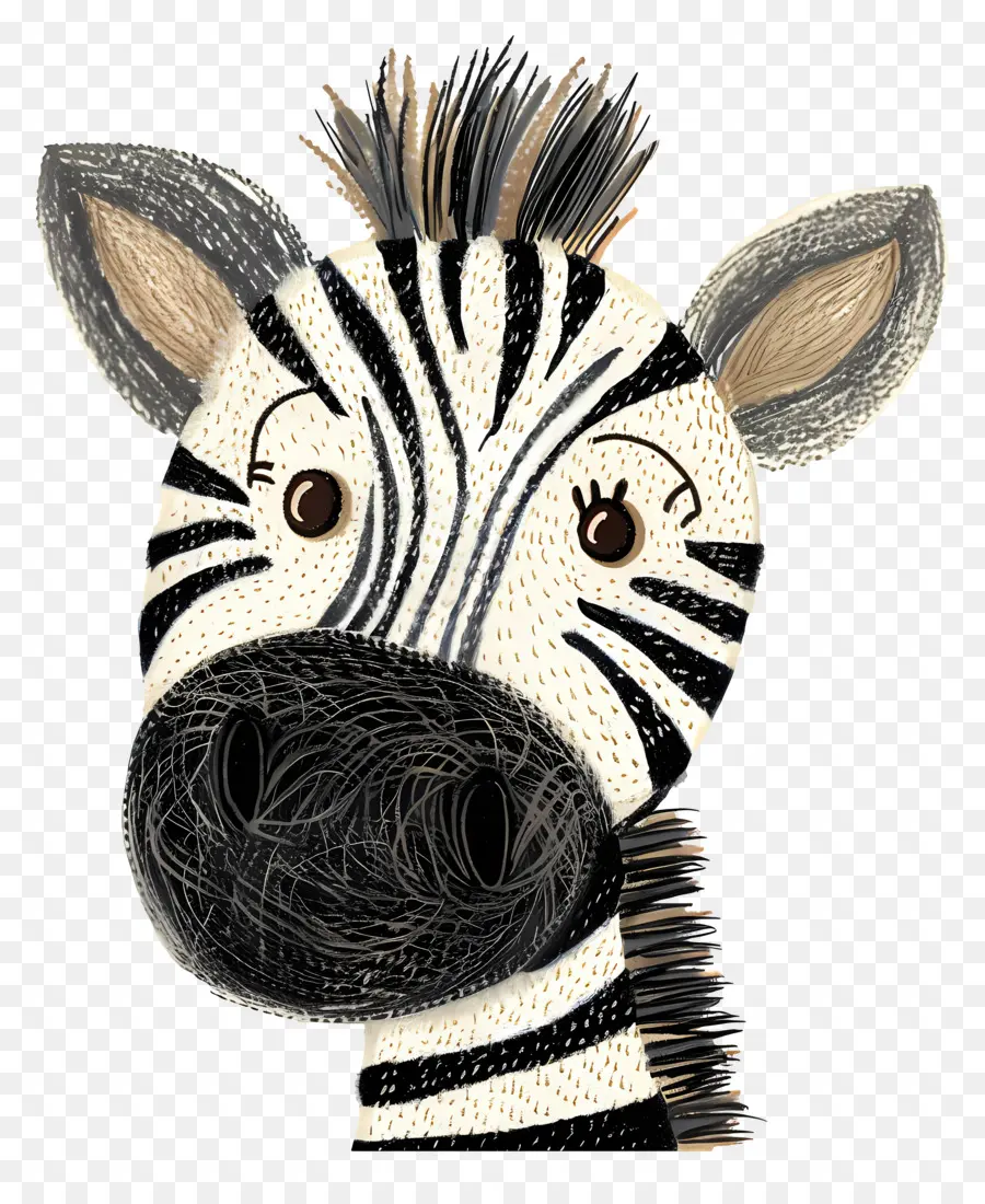 Zebra，Hitam Dan Putih Garis Garis PNG