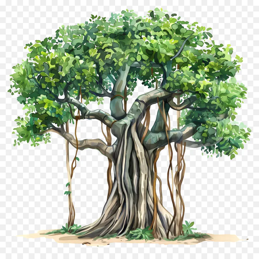 Pohon Beringin，Pohon PNG