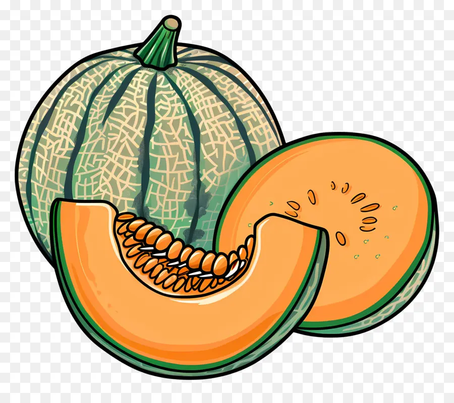 Melon，Blewah PNG