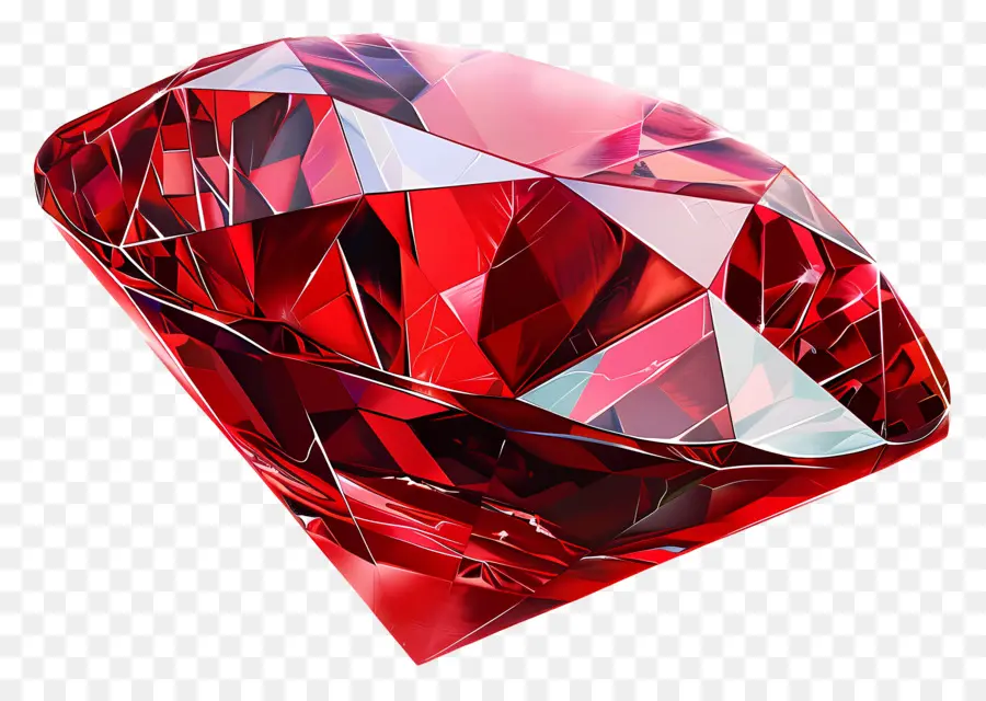Berlian Ruby，Berlian Merah PNG