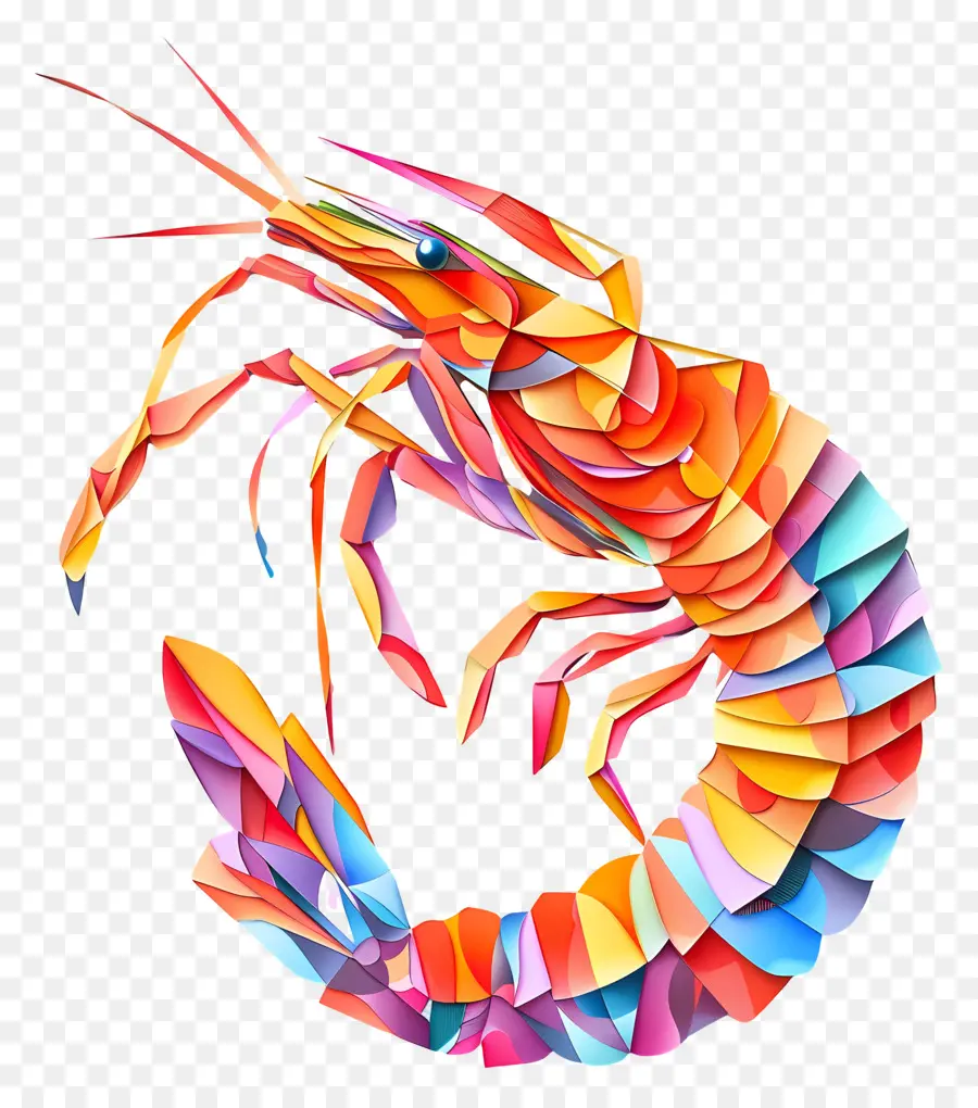 Udang，Siluet PNG