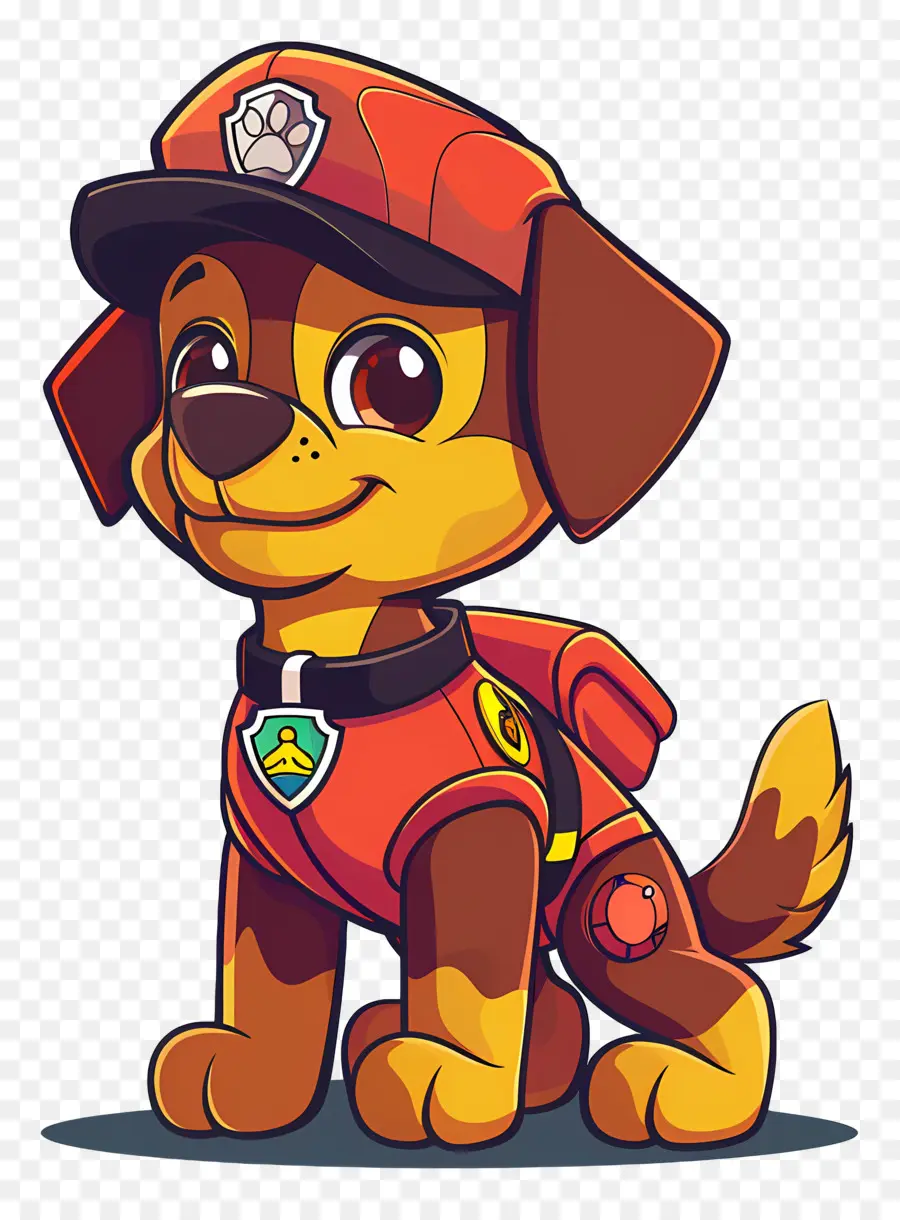 Paw Patroli，Anjing Pemadam Kebakaran PNG