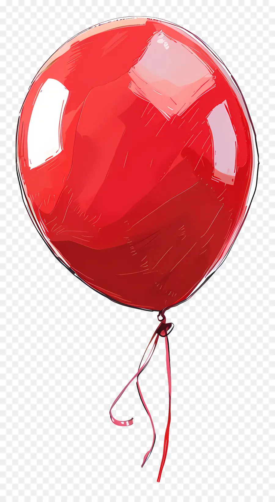 Balon，Balon Merah PNG