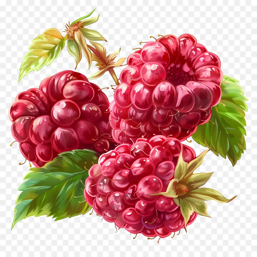 Raspberry，Buah Buahan PNG