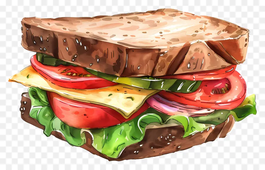 Sandwich，Panggang PNG