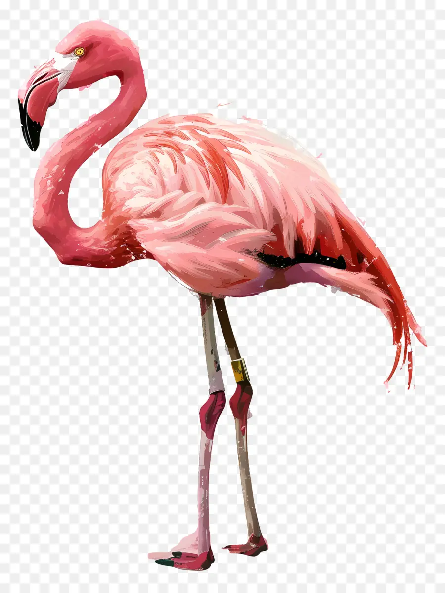 Flamingo，Flamingo Merah Muda PNG