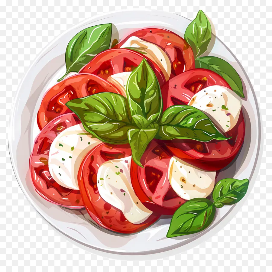 Caprese Salad，Tomat PNG