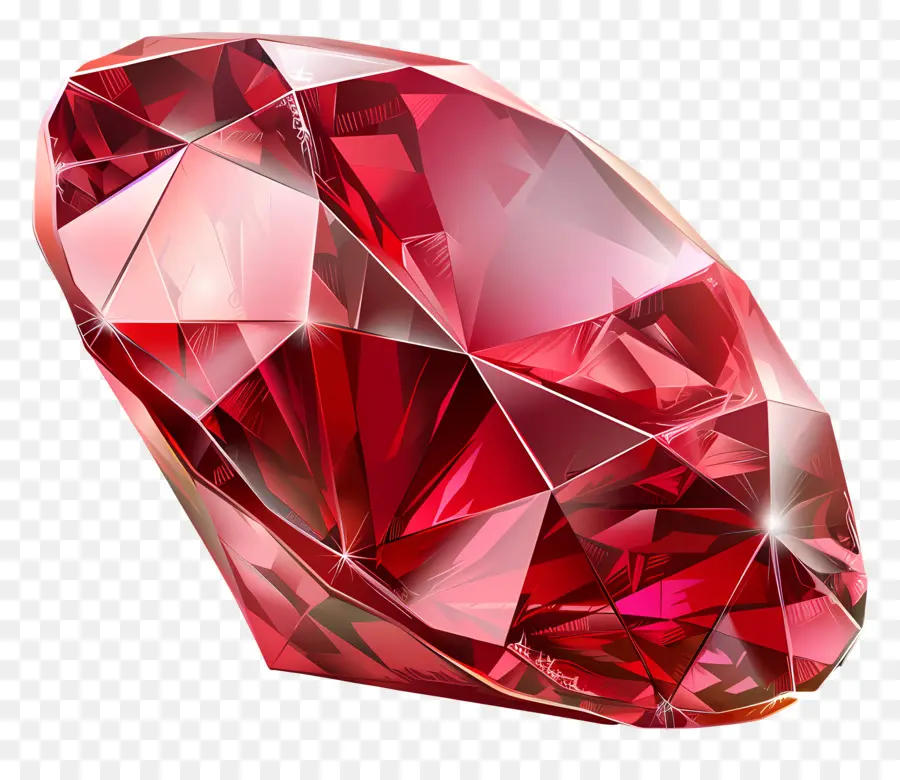 Batu Ruby，Berlian Merah PNG