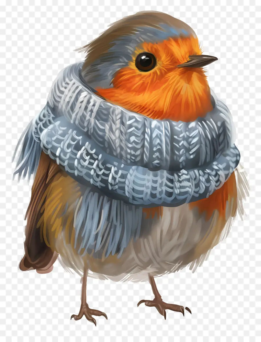 Robin，Kartun Burung PNG
