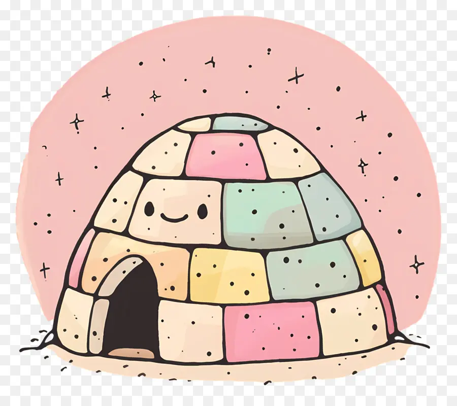 Igloo，Musim Dingin Wonderland PNG