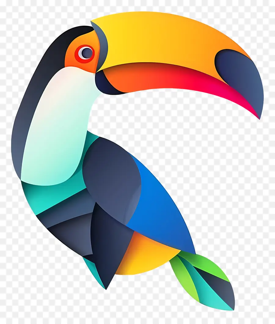 Toucan，Warna Warni Burung PNG