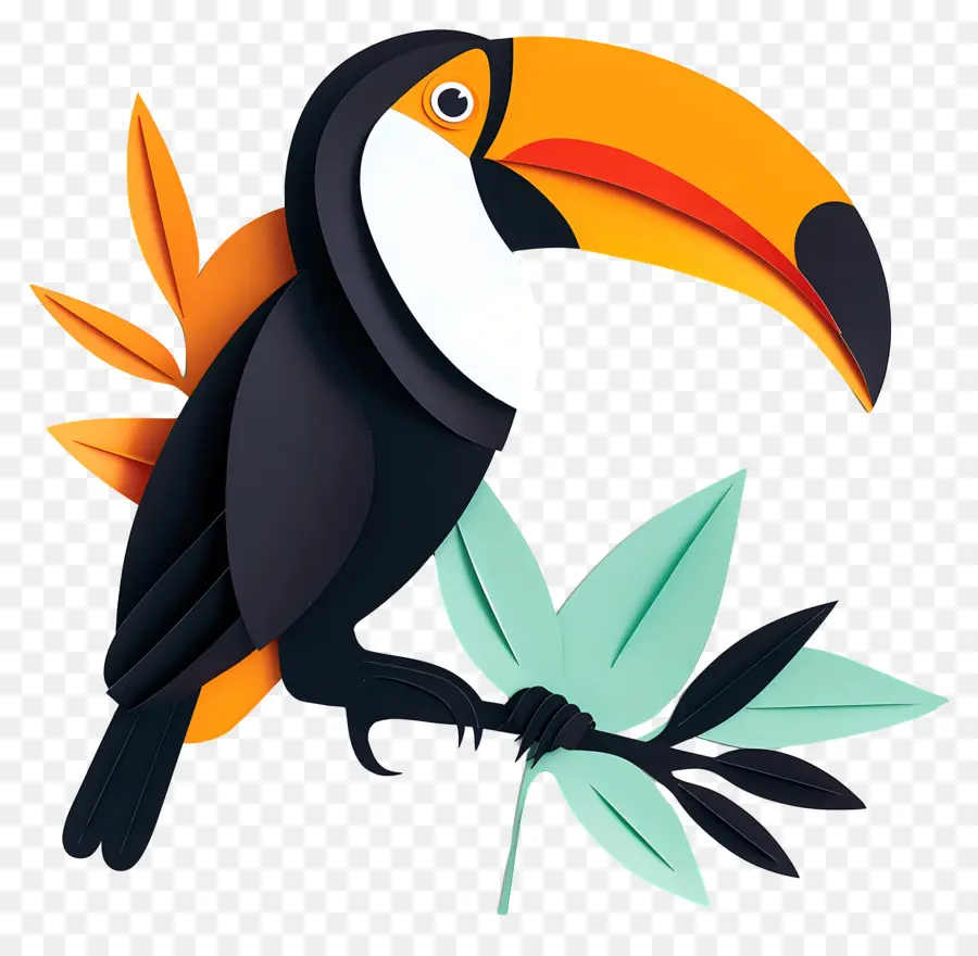 Toucan，Warna Warni Burung PNG