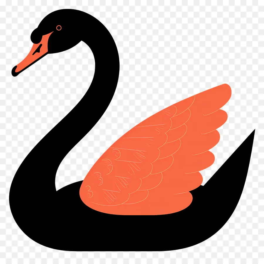 Swan Siluet，Swan PNG