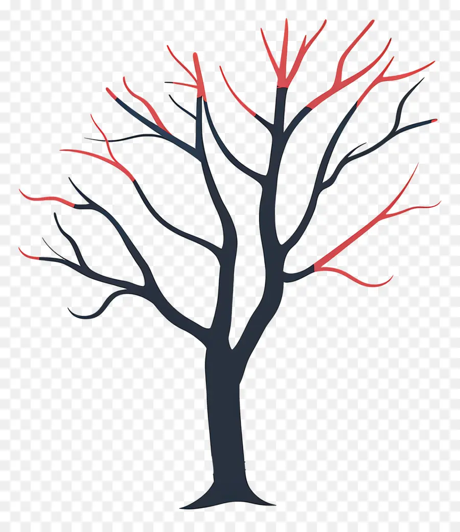 Pohon Pohon Gundul，Pohon Telanjang PNG