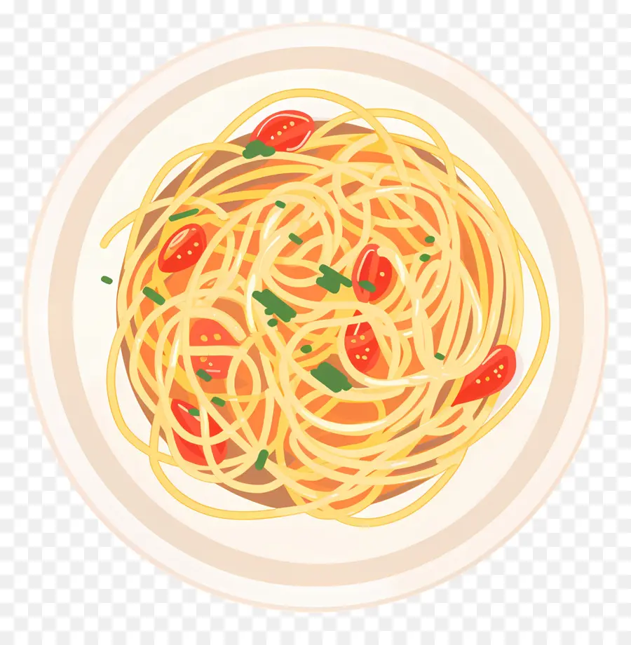 Spaghetti，Tomat PNG