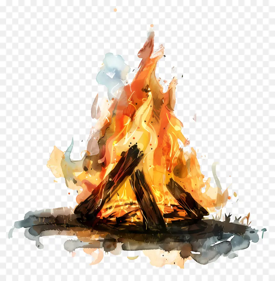 Api Unggun，Hutan PNG
