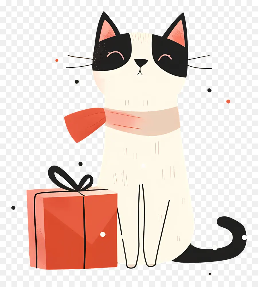 Kucing，Hadiah Natal PNG