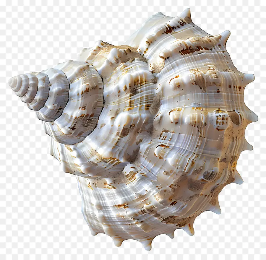 Kerang，Shell Spiral PNG