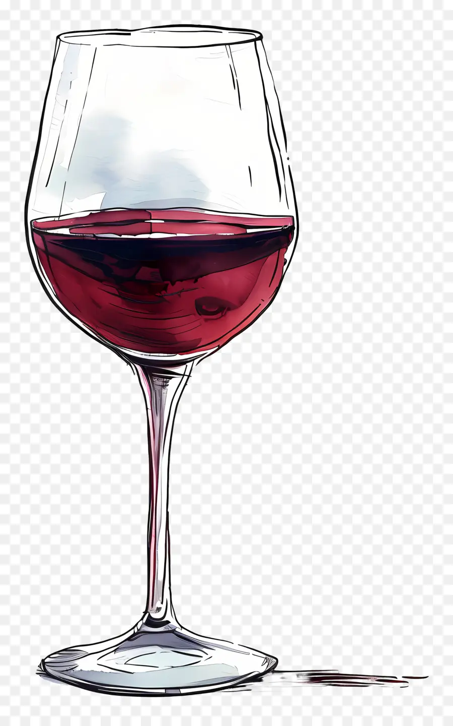 Anggur Merah，Kaca PNG