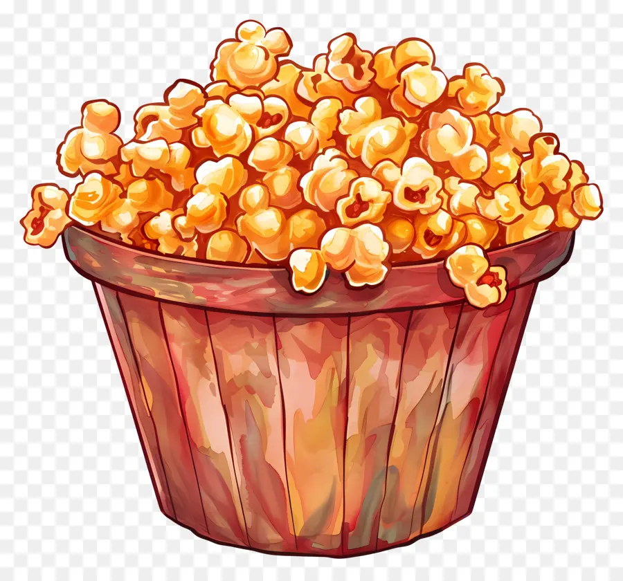 Pop Jagung，Popcorn PNG