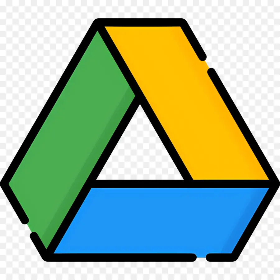 Google Drive Logo，Logo Google PNG