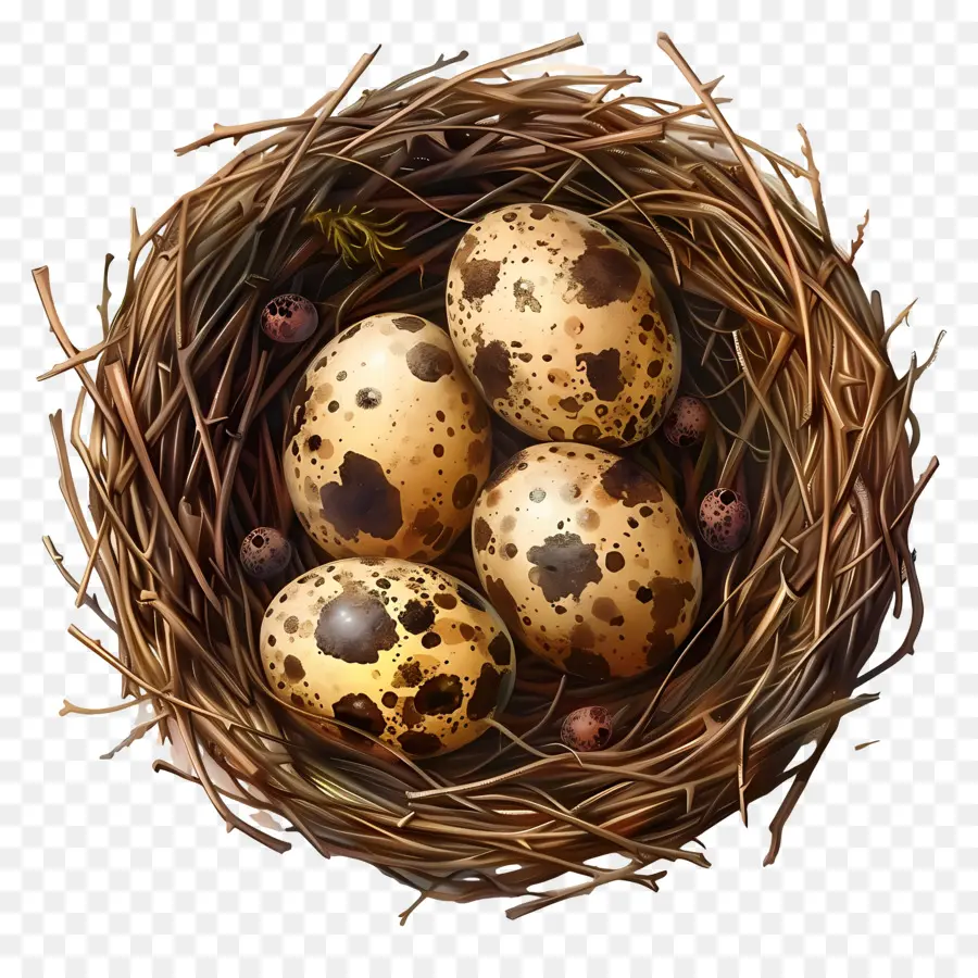 Telur Burung，Sarang Burung PNG