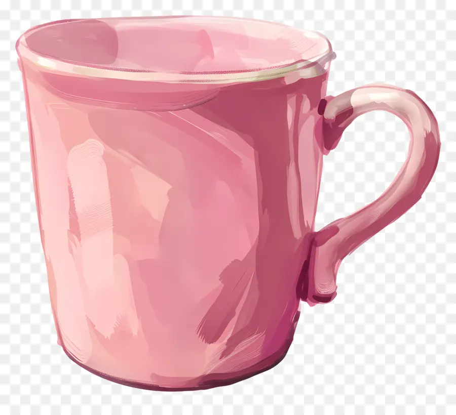 Pink Piala，Permukaan Mengkilap PNG