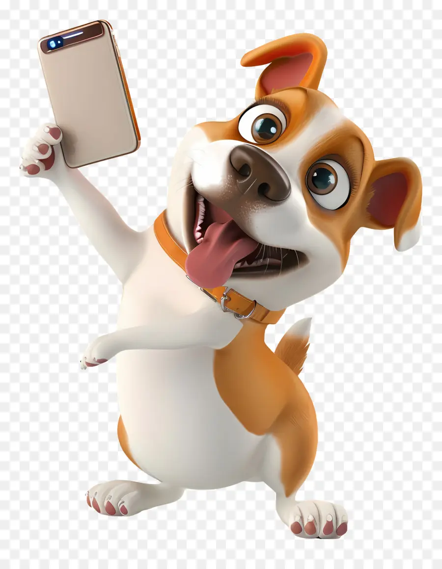 Hewan Selfie，Anjing Lucu PNG