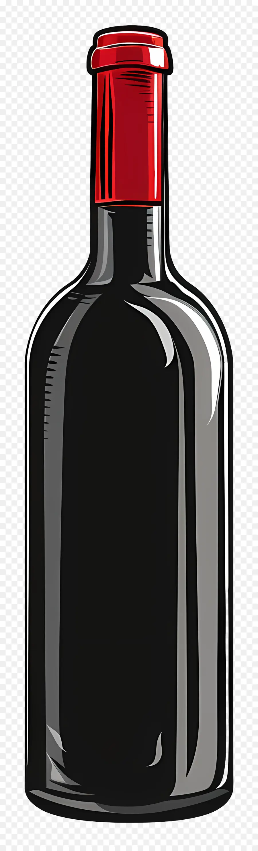 Botol Anggur，Botol Hitam PNG
