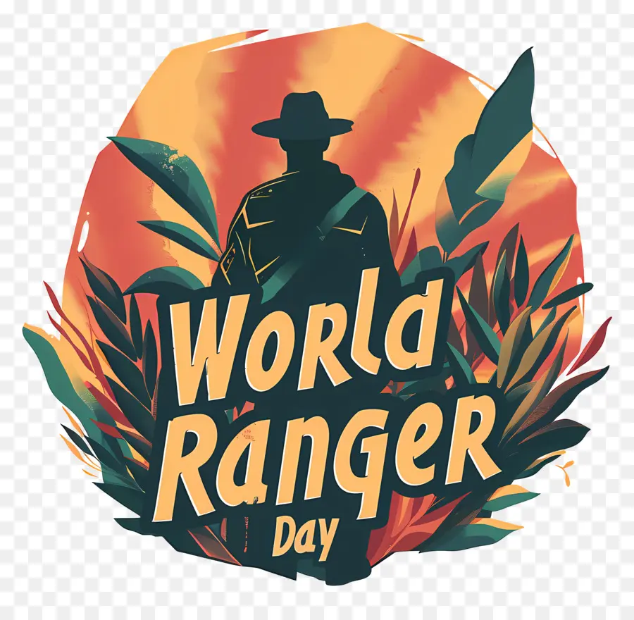 Dunia Ranger Hari，Siluet PNG