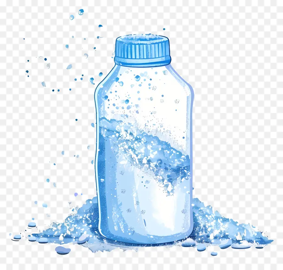 Cuci Bubuk，Botol Air Plastik PNG
