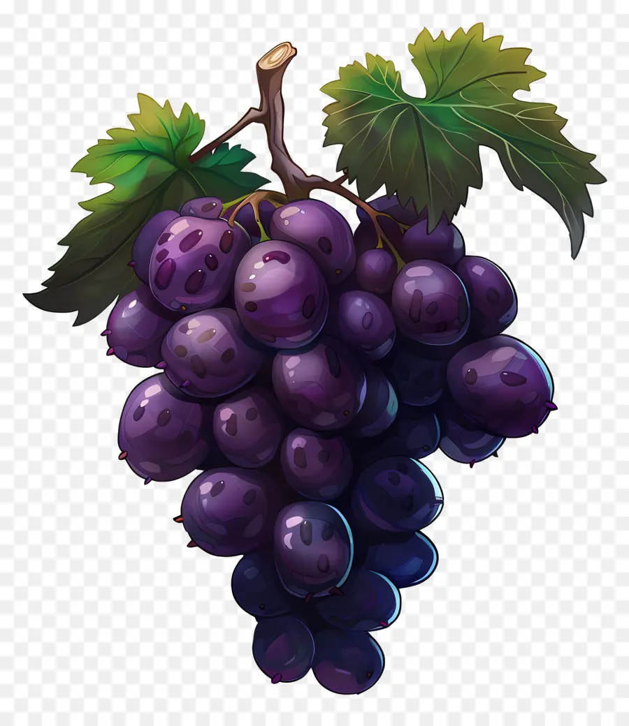 Anggur Animasi，Anggur PNG