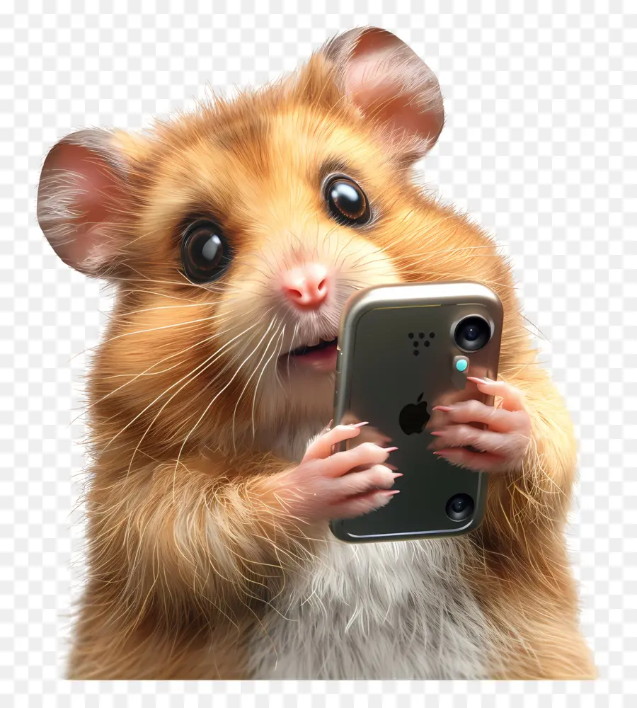 Hewan Selfie，Hamster PNG