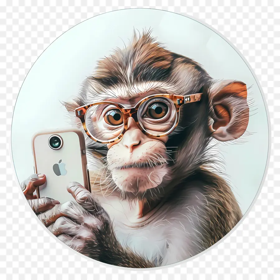 Hewan Selfie，Monyet PNG