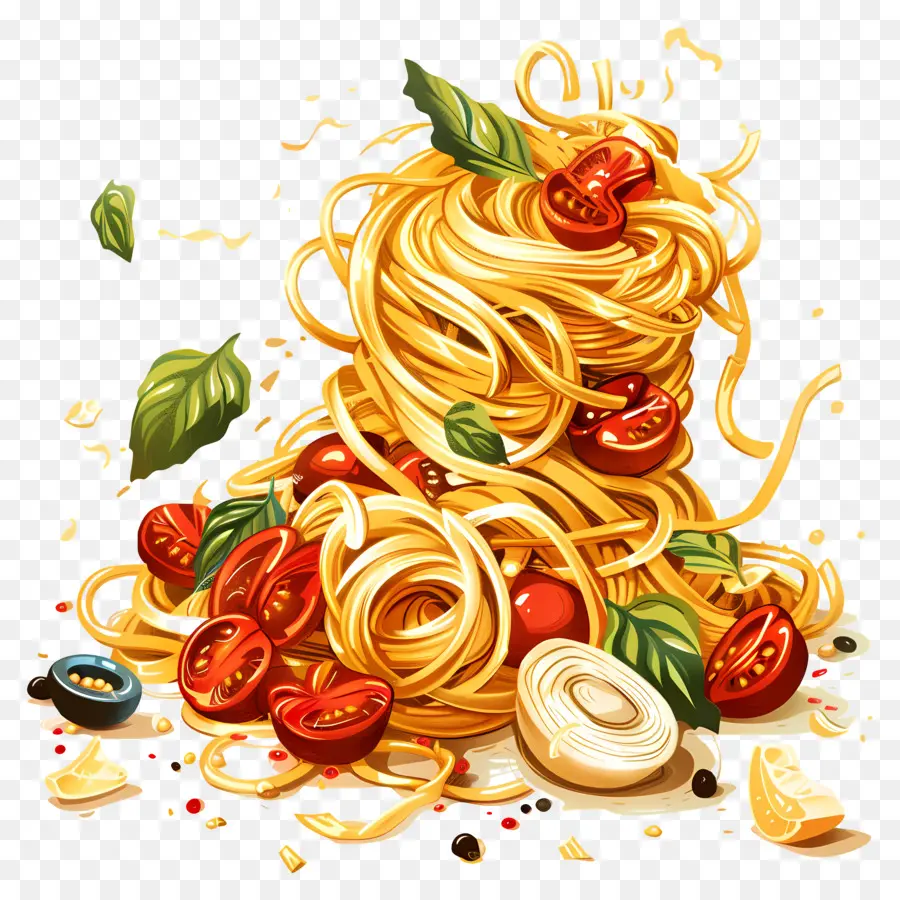 Pasta，Spaghetti PNG