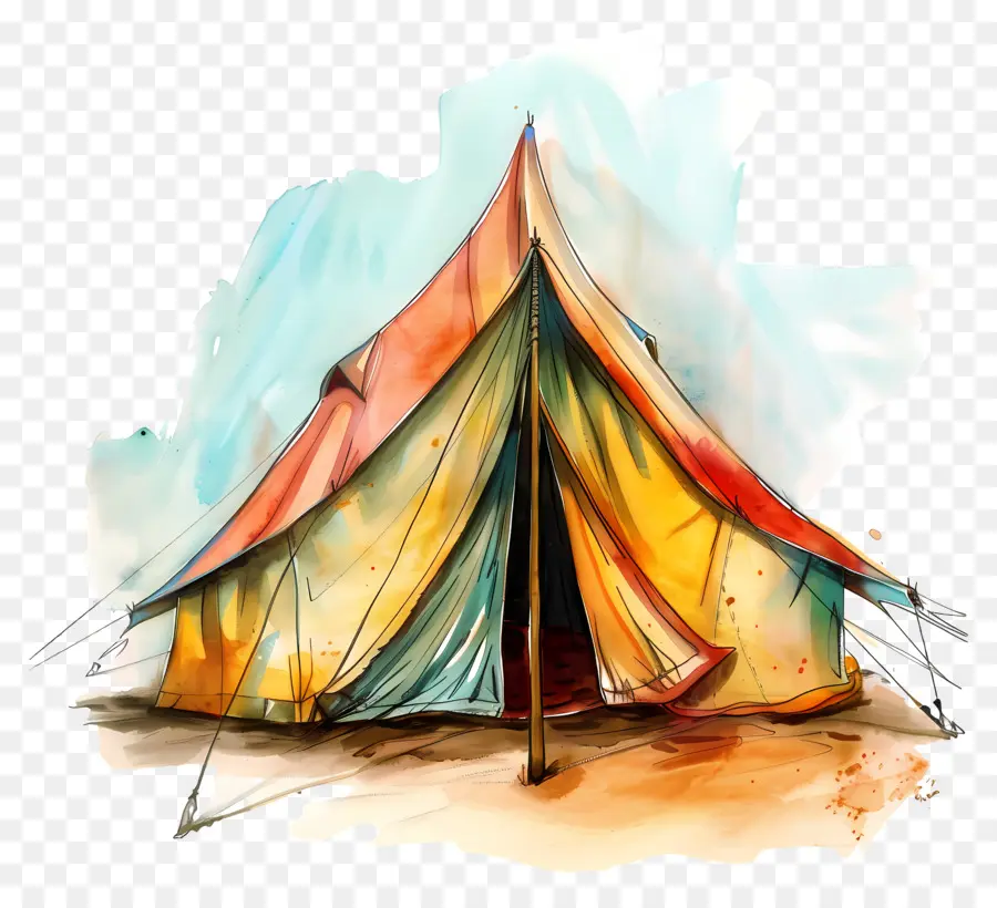 Tenda，Lukisan PNG