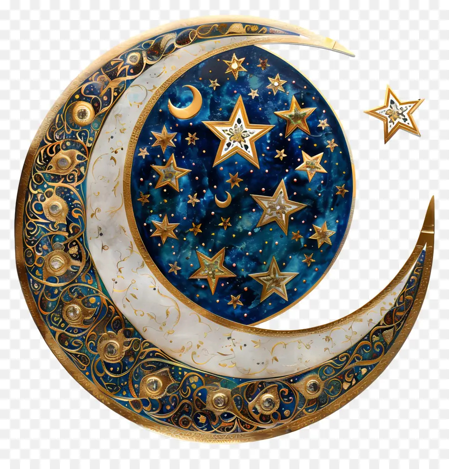 Tahun Baru Islam，Bulan Sabit PNG