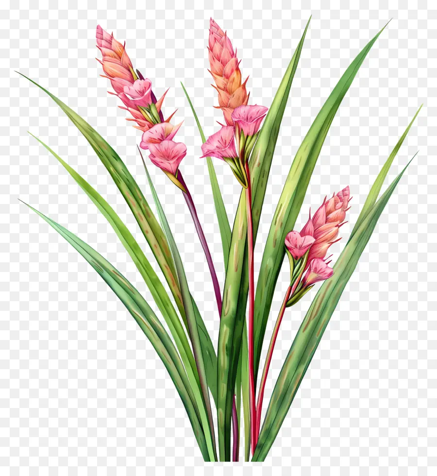 Calamus，Bunga Merah Muda PNG