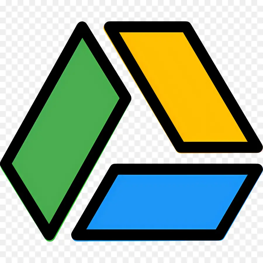 Google Drive Logo，Logo Google PNG