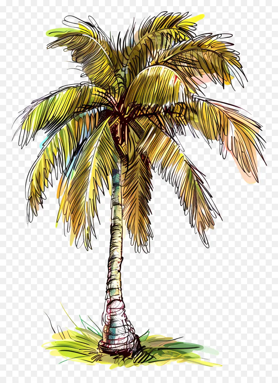 Pohon Kelapa，Gambar PNG