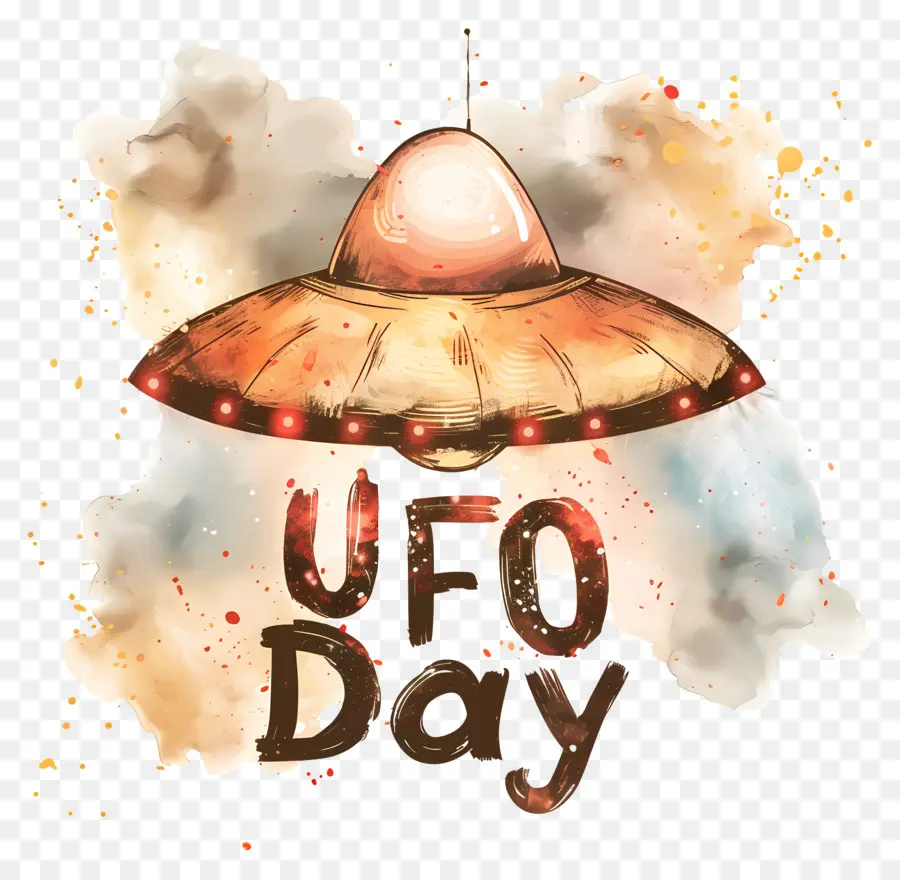 Hari Ufo Dunia，Piring Terbang PNG
