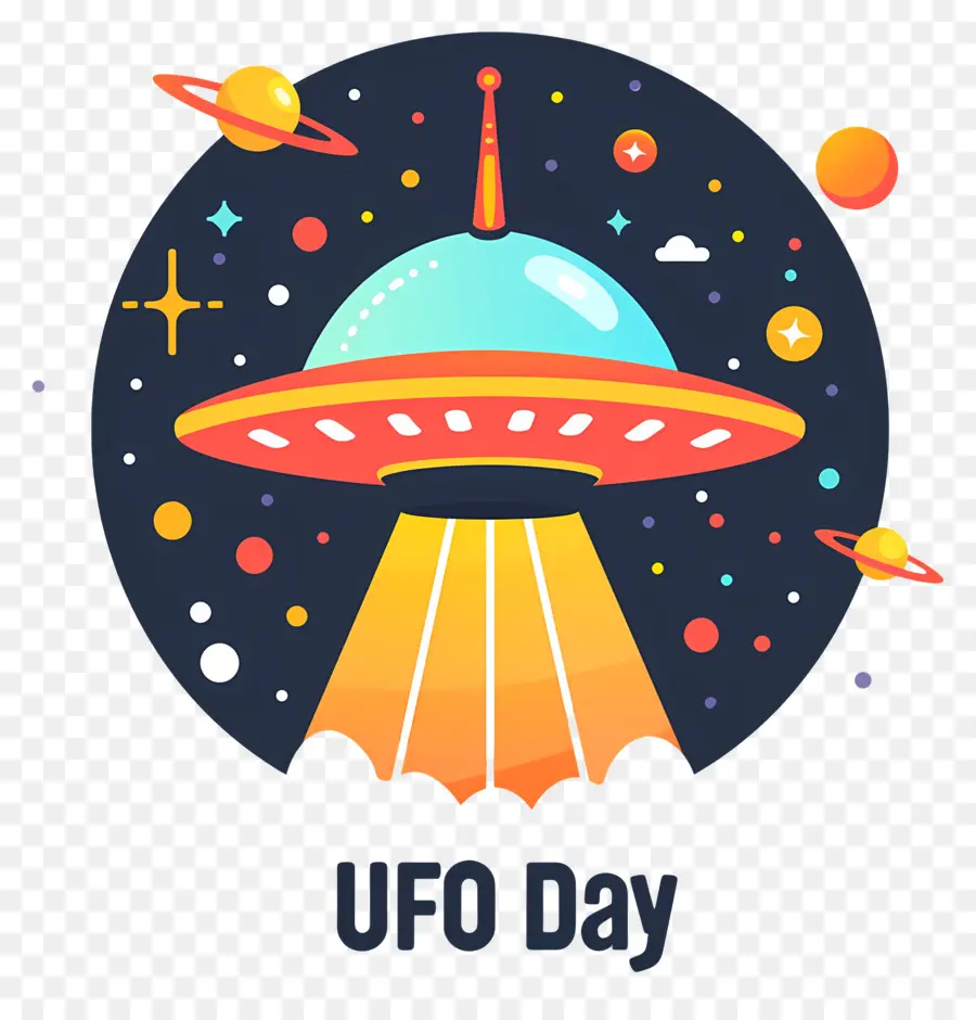 Hari Ufo Dunia，Piring Terbang PNG