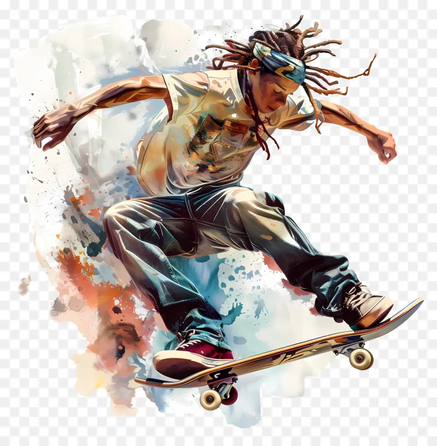 Skateboard，Trik Skateboard PNG