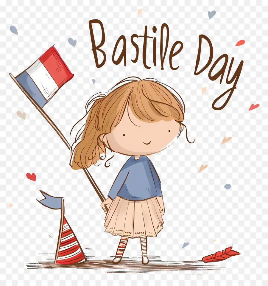 Hari Bastille，Gadis Kecil PNG