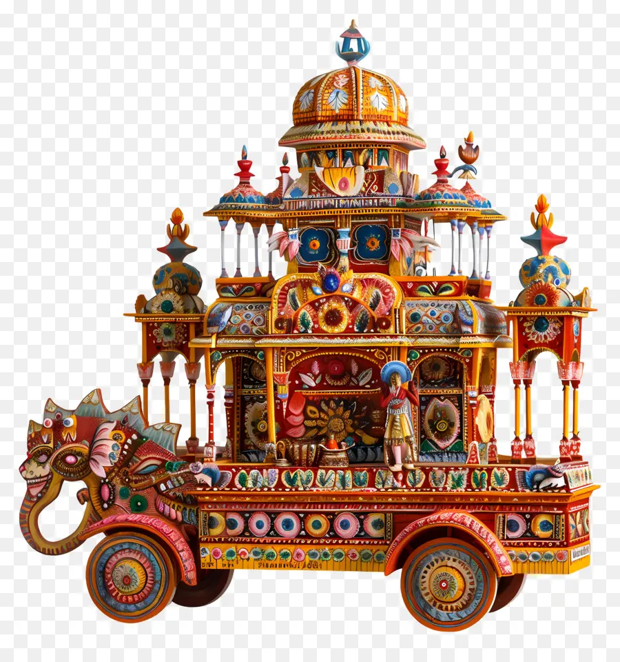 Rath Yatra，Kereta Kuil PNG