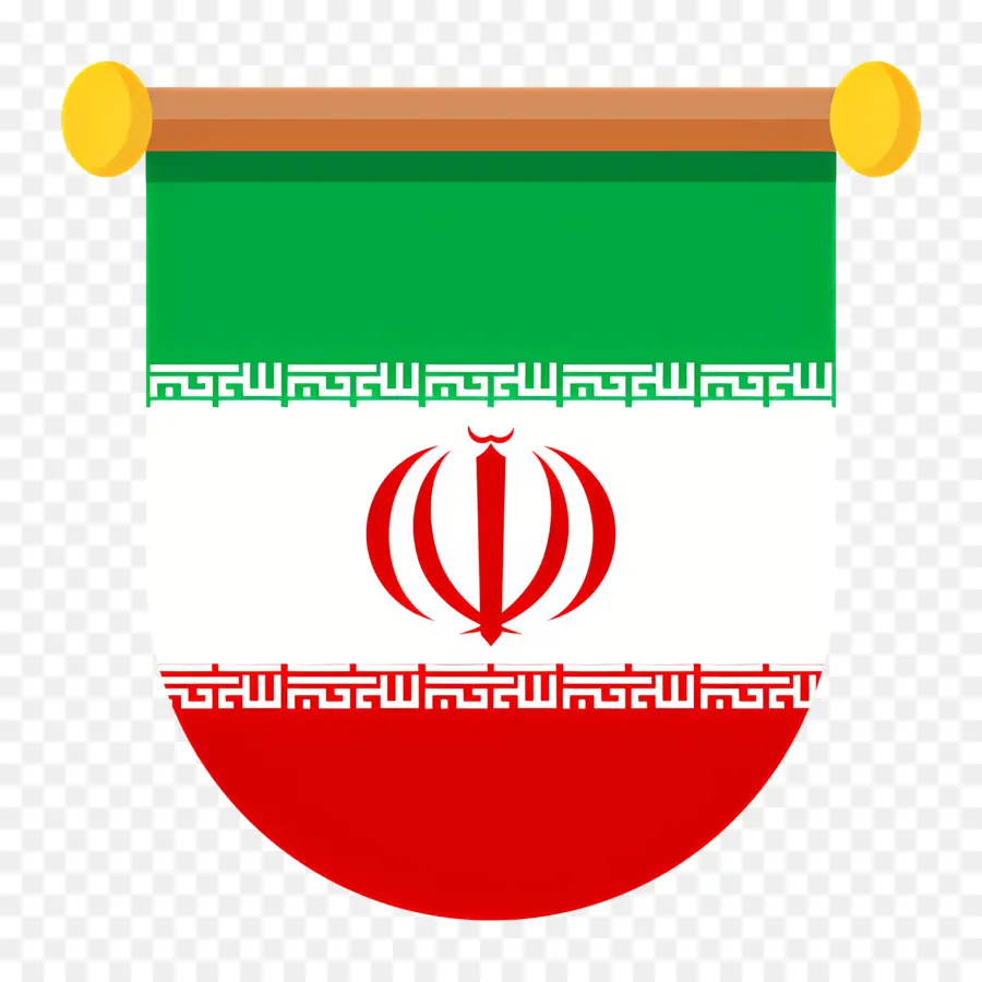 Bendera Iran，Iran PNG